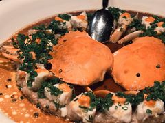 糟骨头黑豚肉碎蒸膏蟹-上海滩餐厅(BFC外滩金融中心店)