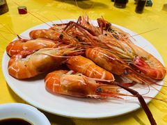 白灼罗氏虾-老明馨潮汕大排档