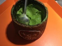 桂花抹茶冰淇淋-茶是一枝花泡茶店