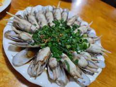 葱油蛏子-温州一家人美食(西木头市店)