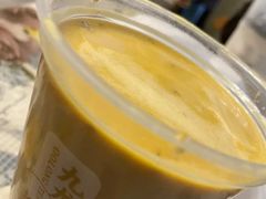 焦糖芝士厚蛋糕风味奶茶-肯德基(温州世贸店)