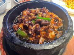 石锅杭椒牛蛙-桂满陇天书(南京德基旗舰店)