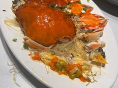 粉丝蒸膏蟹-鑫悦楼煎蟹·16年海鲜大排档