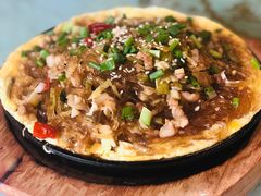 大板煎蛋水晶粉-那达慕蒙古风味酒楼