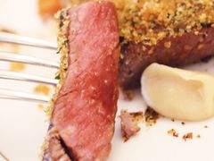 Salon&nbsp;de&nbsp;Ville&nbsp;の&nbsp;羊柳&nbsp;节瓜甜椒卷&nbsp;玉米饼&nbsp;橄榄&nbsp;百里香汁（内）-Salon de Ville浦江汇(上海外滩华尔道夫酒店店)