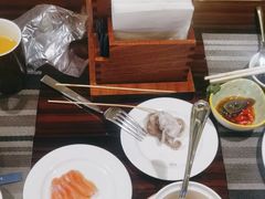 -广州万富希尔顿酒店·感趣自助餐厅·金秋蟹宴生蚝海鲜刺身烧烤