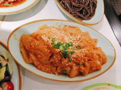 麻酱拉皮-江边城外烤全鱼(龙德广场店)