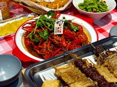 -在老街·淮安大排档·甜麻干煸龙虾·烧烤(河下古镇店)