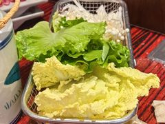 蔬菜三拼-沙胆彪炭炉牛杂煲(上海日月光广场店)