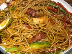 鲜虾培根炒意面-吉志烤肉(太原总店)