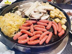 韩国烤肠-海花锅盖烧烤店(怡馨家园店)