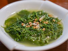 肉碎黄豆浸桑叶芽-凤阁楼果木烧鹅(鹤山陈山店)