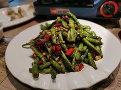 新年干煸四季豆-四姐妹东北饺子(沙尾路店)