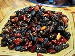 火爆牛肉丝-草原三宝汤锅