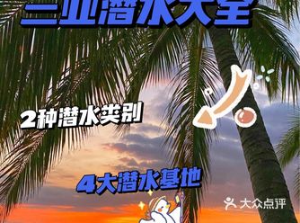 三亚潜水大全  小白必看