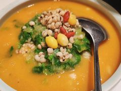 豆汤青菜钵-江城小馆陕南妈妈菜·全球旅行餐厅(钟楼店)