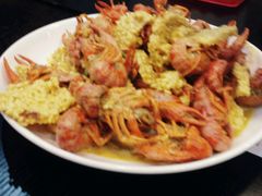 咸蛋黄锅巴龙虾-骄傲de小龙虾 · 全羊馆(新北万达店)