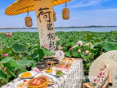 -七的湖·晚芳亭·阳澄湖农家菜·大闸蟹(莲花岛店)