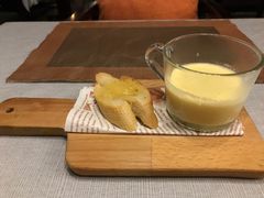 甜虾玉米汤-礼途酒店·餐吧