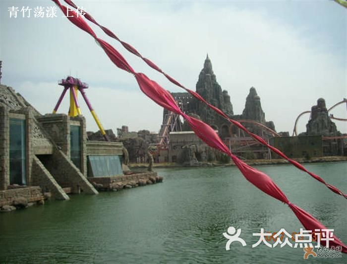 北京欢乐谷从下面看特洛伊木马图片-北京游乐园-大众点评网