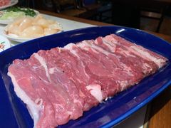 手切羊后腿-北京老门框爆肚涮肉馆(锦业路店)