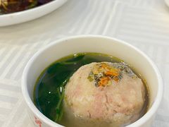 蟹粉狮子头-怡园饭店-餐厅(四望亭店)