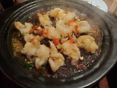 蒜蓉粉丝虾-绿茶餐厅(华联万柳店)