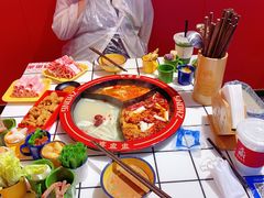 -喜盅盅重庆火锅(西安路罗斯福店)
