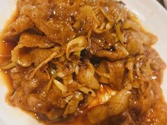 京酱葱爆羊肉片-建国328小馆