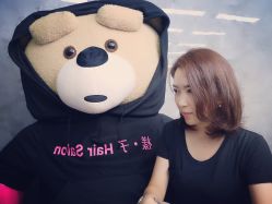 -INS羽毛接发·巴黎画染