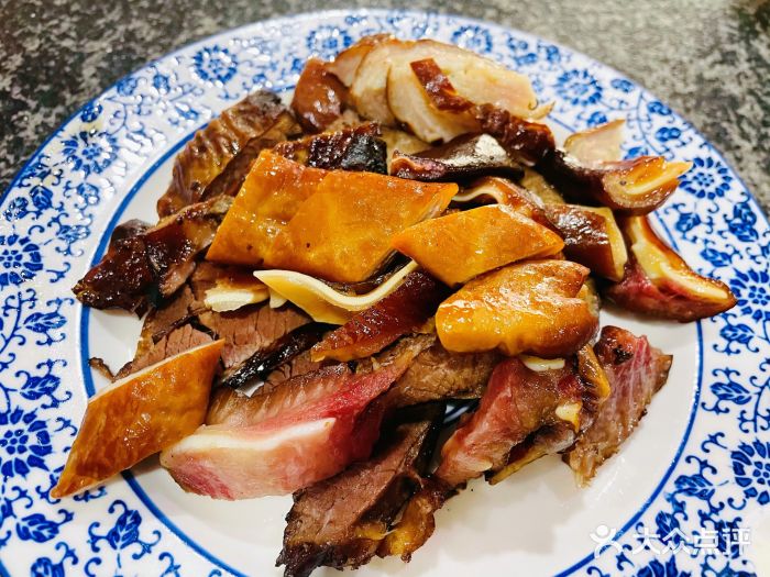 朱秀英梆梆肉葫芦头·陕西名小吃梆梆肉图片