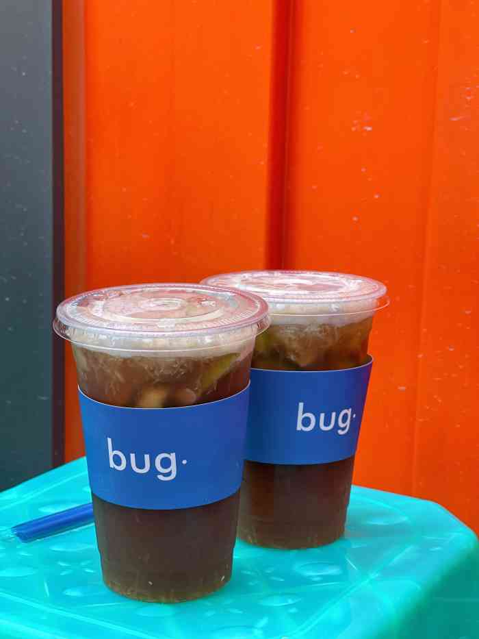 bug·冻柠茶(北仓店[薄荷]环境:在文创北街的一个小店铺.