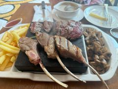 牛腹裙扒+羔羊柳双拼-Entrecôte 法国牛扒馆(保利·时光里店)