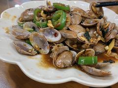 紫苏辣椒炒花甲-南记食粥坊·宵夜大排档(岭南分店)