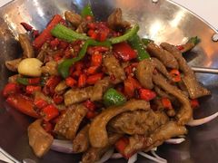 干锅香辣肥肠-翠清酒家(万丰路店)