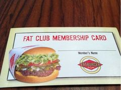 会员卡-FATBURGER 特富客汉堡(外交公寓店)
