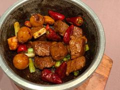 石锅花椒牛肉粒-新荣记(南京西路店)