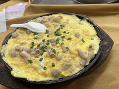 铁板鲨鱼肠焗蛋-众源美食(光复阁店)