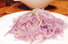 Peruvian Two-Color Potato Noodles