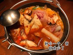 泡菜肥牛部队锅-春熙台韩国料理·章鱼肥牛(西丽店)