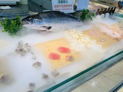 -绿岛港轩海鲜烤肉涮锅自助餐厅