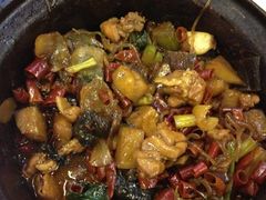 武昌街的鸡公煲哦！-重庆鸡公煲(三八山珍美食城店中店)