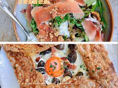 蘑菇熏肉荞麦可丽饼-RAC BAR(安福路店)