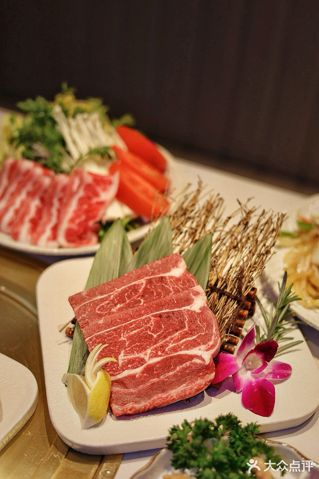 他家干式熟成牛肉的保鲜技术很牛，最大程度锁住汁水