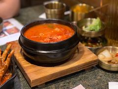 新品风味泡菜汤拌饭-兰正韩·韩国料理(春熙路店)