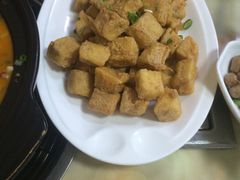咸蛋黄炒茄子-李师傅脆肚(梅林店)