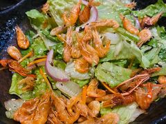 炸小虾沙拉-兄弟船日本料理(新世界花园店)