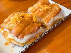 油条包麻糍肉松-花悦豆香