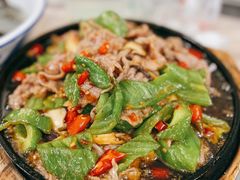 铁板牛肉-洪霞餐馆