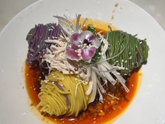三色鸡丝凉面-绿茶餐厅(松江万达店)